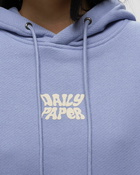 Daily Paper Paz Hoodie Purple - Womens - Hoodies