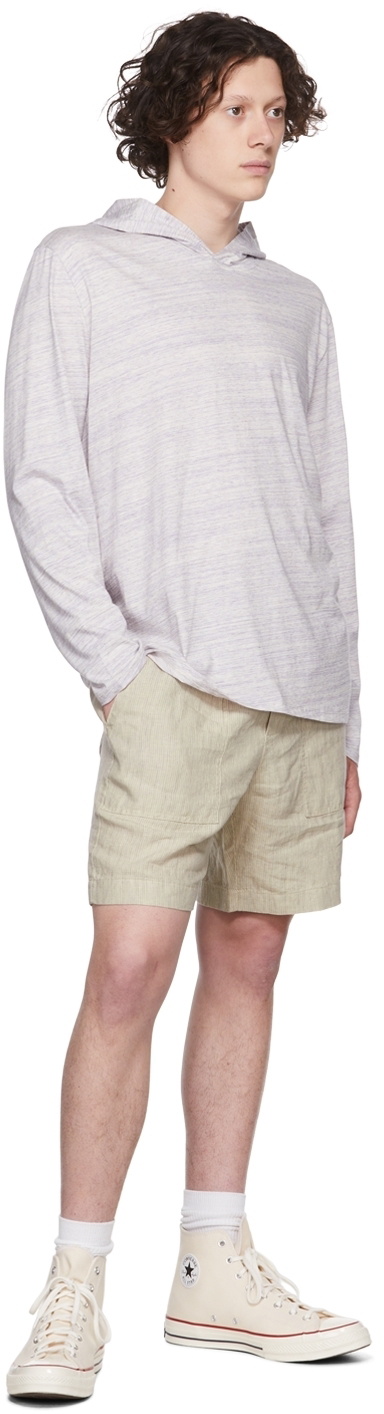 Vince Purple Cotton Hoodie