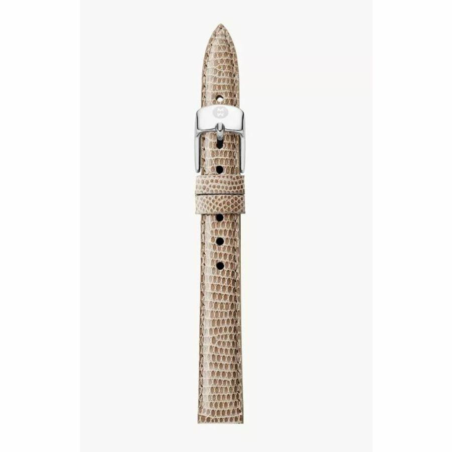 Michele Ms14aa030274 14 Lz Cashmere Lizard Strap 14Mm
