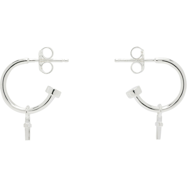 Photo: Stolen Girlfriends Club Stolen Cross Anchor Sleeper Earrings