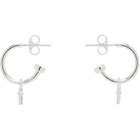 Stolen Girlfriends Club Stolen Cross Anchor Sleeper Earrings
