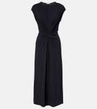 Vince Gathered midi dress