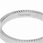 Miansai Men's Axel Ring in Silver