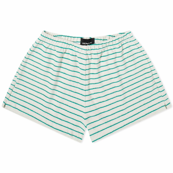 Photo: Howlin by Morrison Women's Howlin' Towelling Safe Shorts in Green-Ish