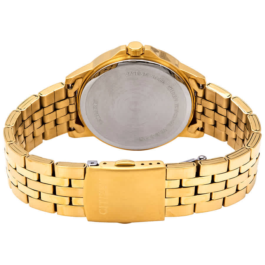 Citizen Quartz Champagne Dial Mens Watch BF2013-56P