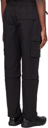 Manors Golf Black Zip Off Cargo Pants