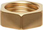 VETEMENTS Gold Nut Ring