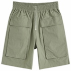 Cole Buxton Men's Cotton Cargo Shorts in Khaki