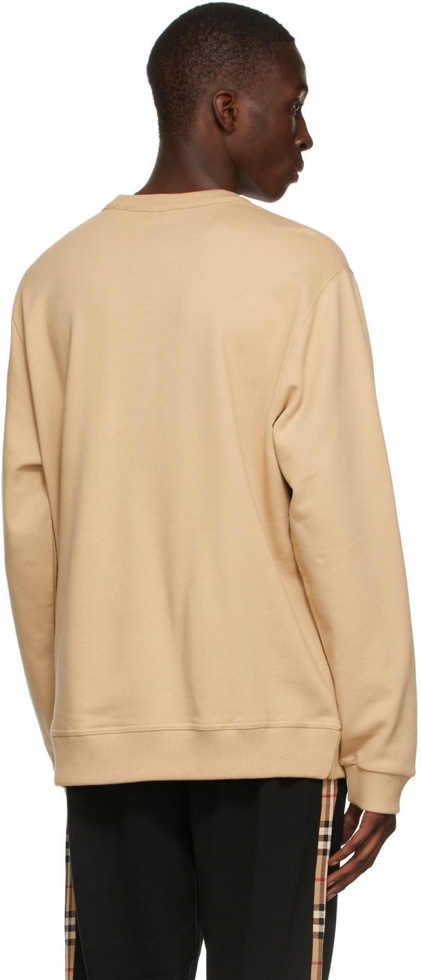 Burberry Beige Print Sweatshirt