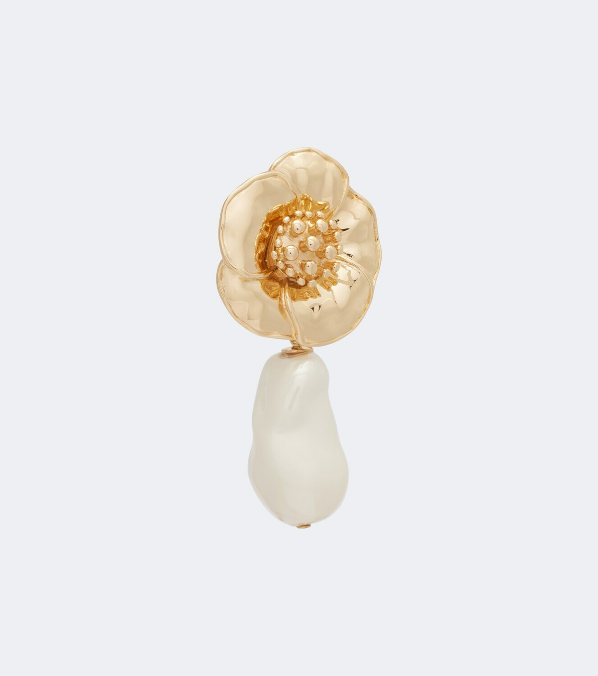 Carolina Herrera Embellished clip-on earrings