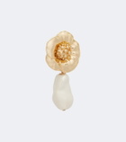 Carolina Herrera Embellished clip-on earrings