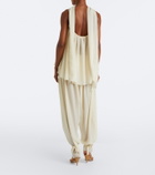 De La Vali Ines chiffon balloon pants