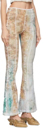Luna Del Pinal Multicolor Stretch Weave Trousers