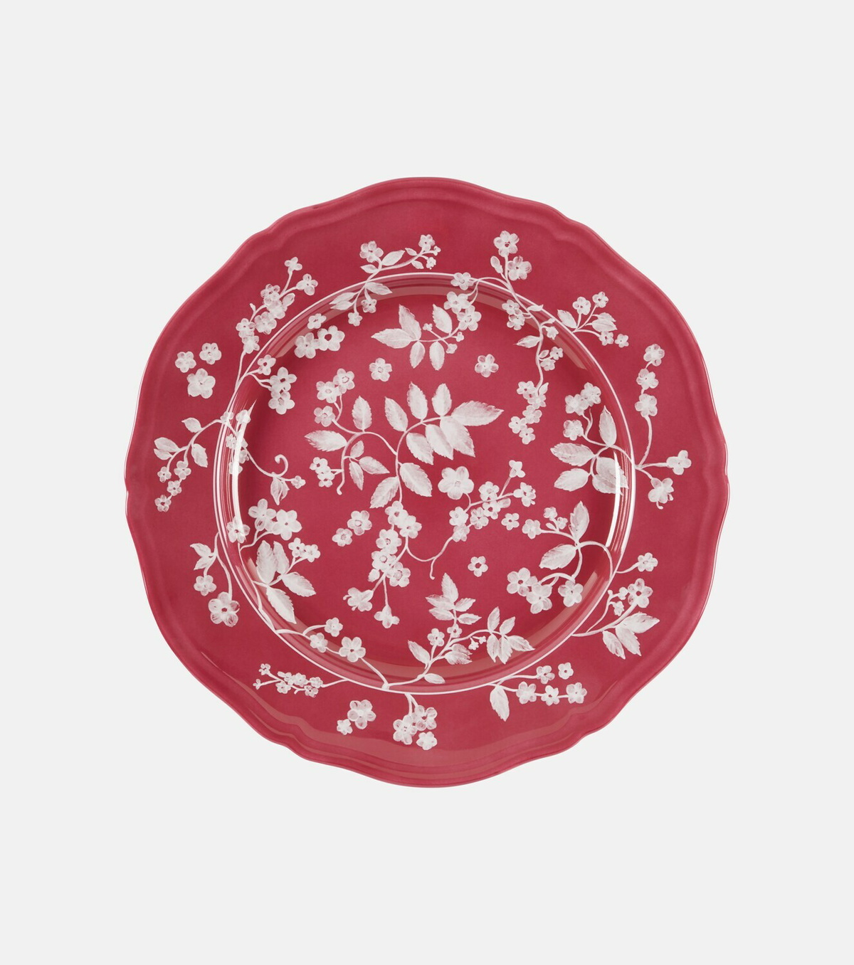 Cabana x Ginori 1735 floral porcelain dinner plate