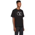 Valentino Black VRing T-Shirt