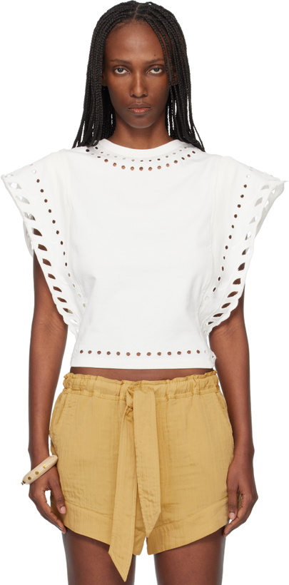 Photo: Isabel Marant Etoile Off-White Odyle T-shirt