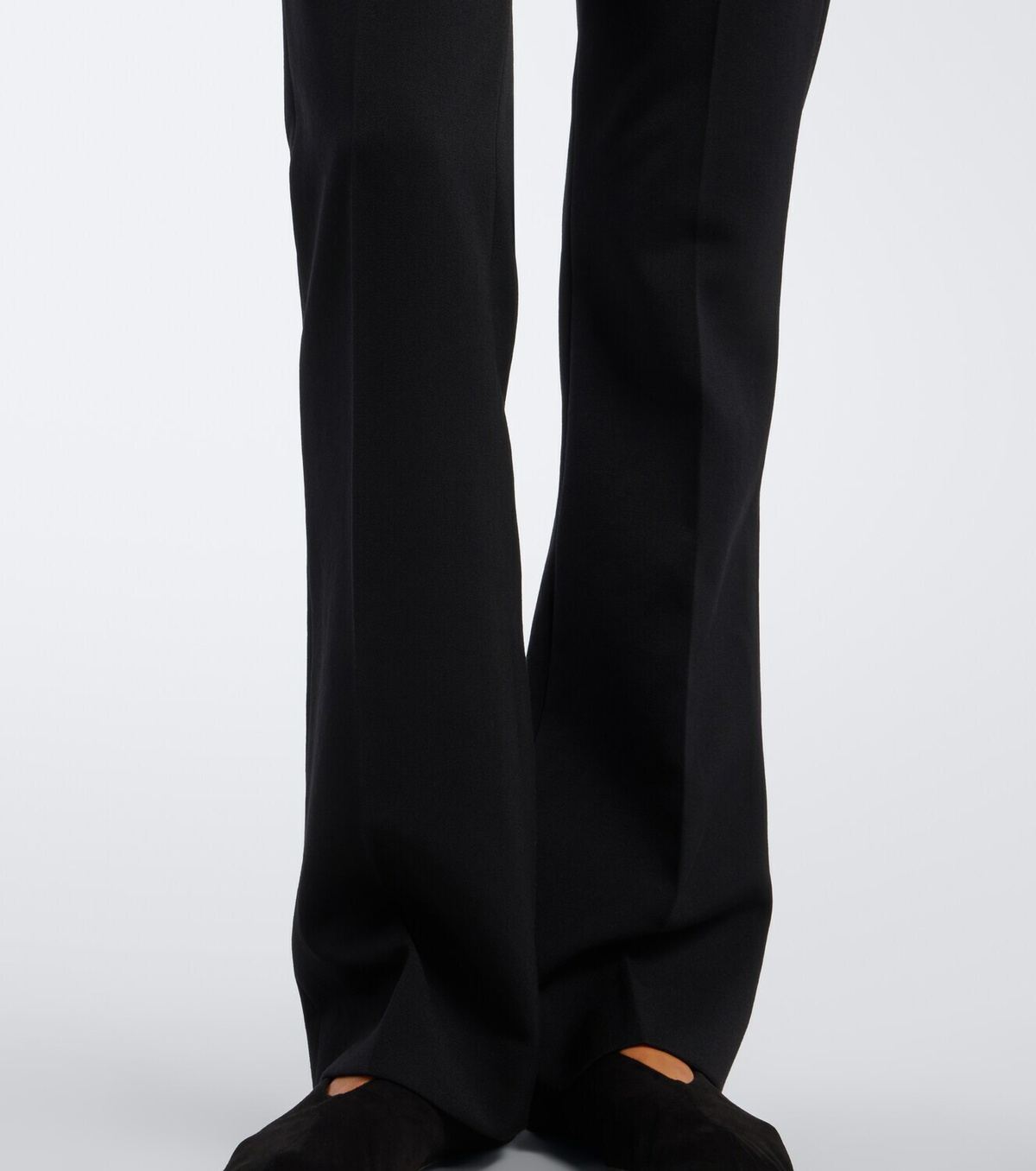 The Row Kloe wool straight pants