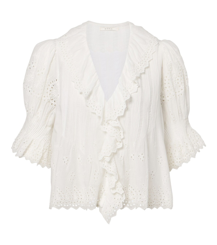Photo: Dôen Henri broderie anglaise cotton top