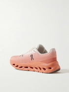 ON - Cloudtilt Stretch-Knit Sneakers - Orange