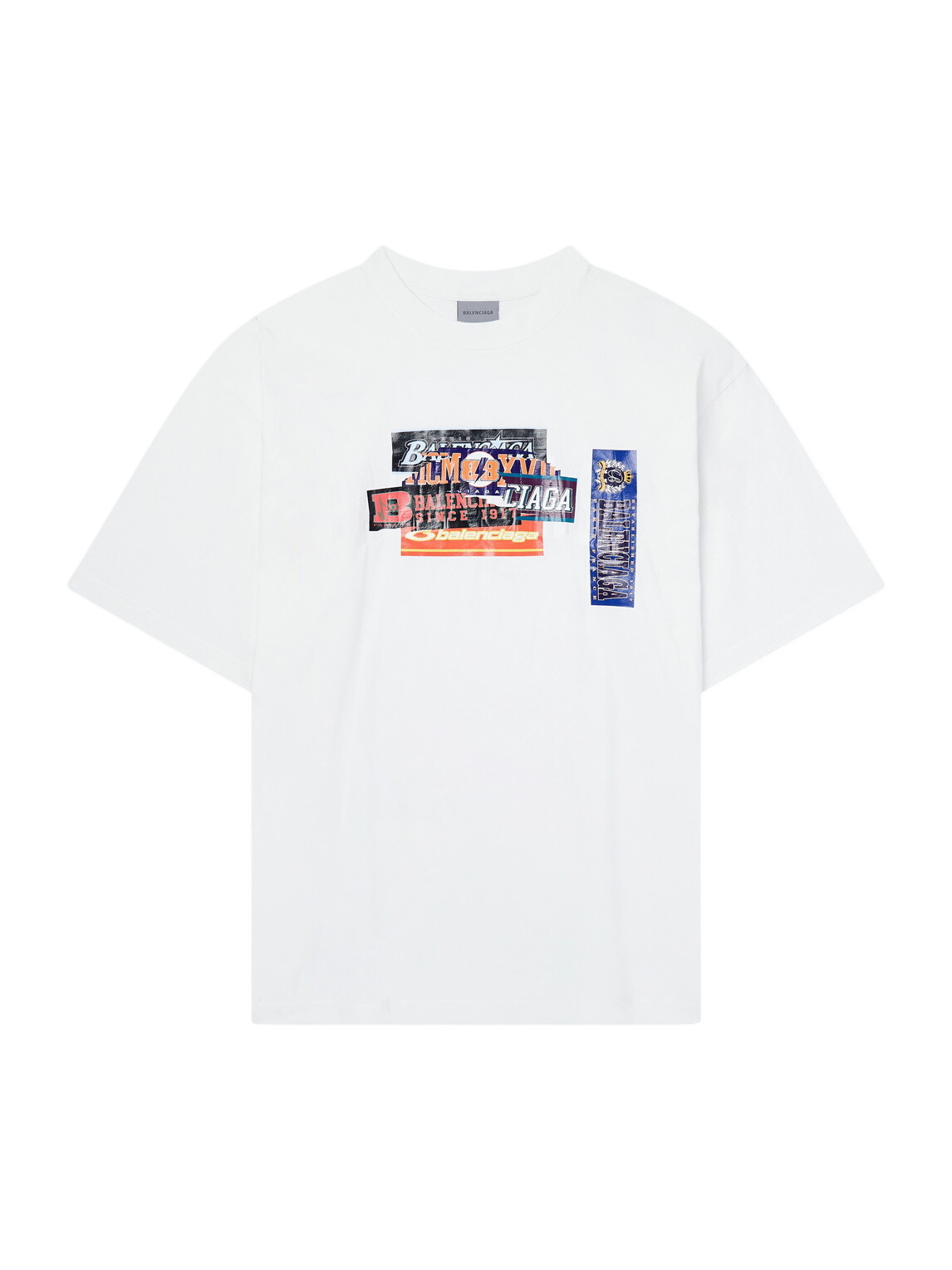 Balenciaga White Europe 2018 Big Fit T-Shirt Balenciaga