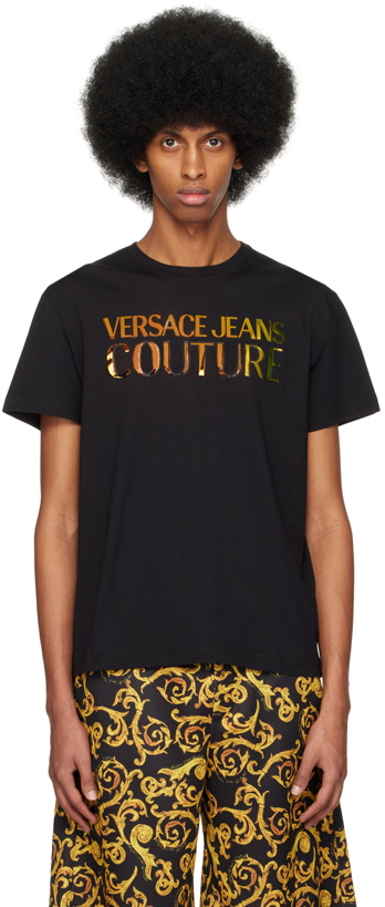 Photo: Versace Jeans Couture Black Print T-Shirt