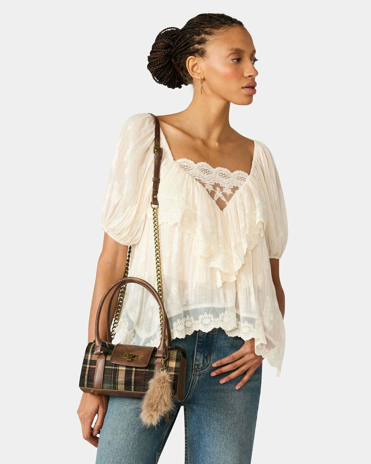 Steve Madden Bmavi-P Bag in Plaid