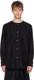 Andersson Bell Black Leaf Shirt