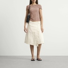 Hosbjerg Women's Clara Top in Brown Checks