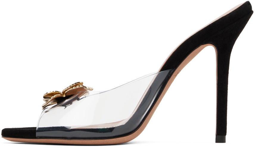 Blumarine Black Dafne Heeled Sandals