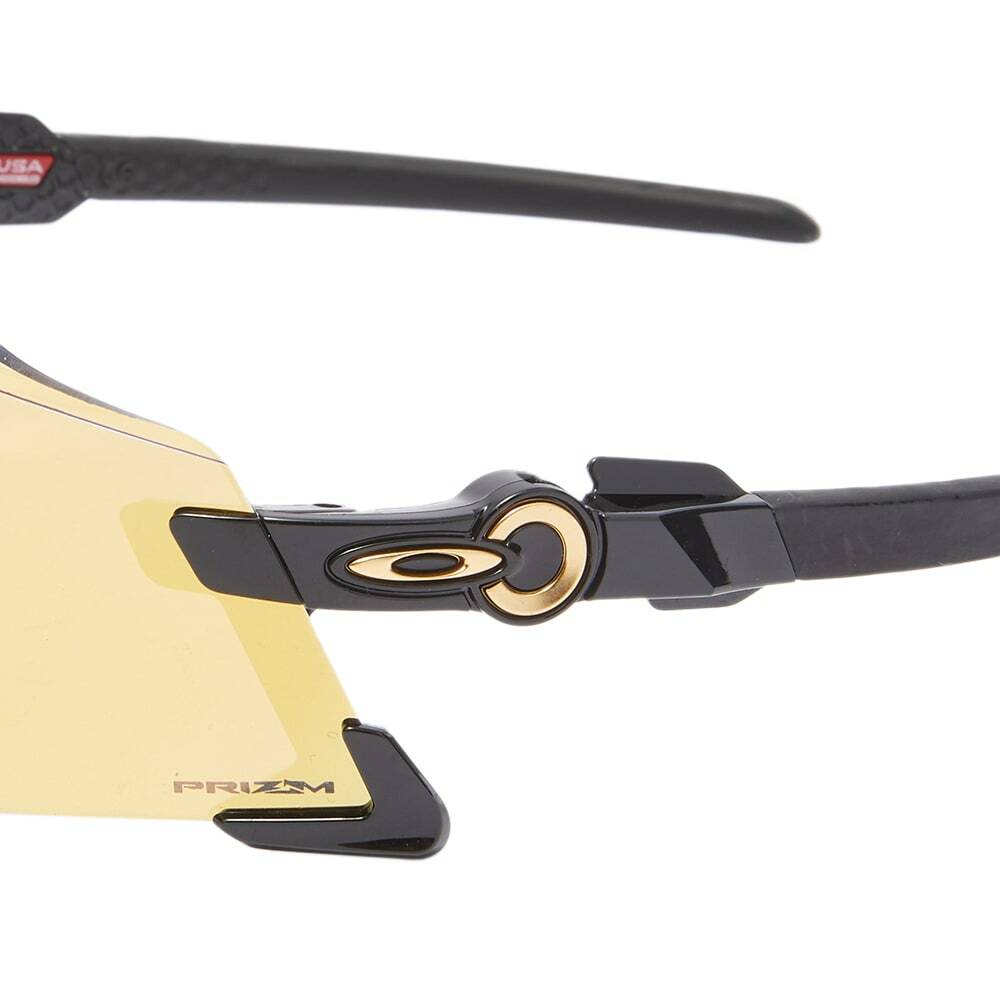 Oakley Men's Kato Sunglasses in Polished Black/Prizm 24K Oakley