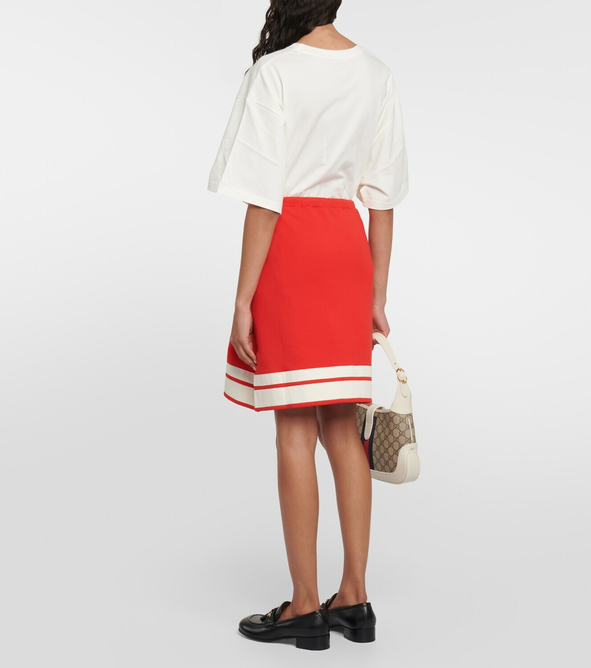 Gucci Interlocking G jersey miniskirt