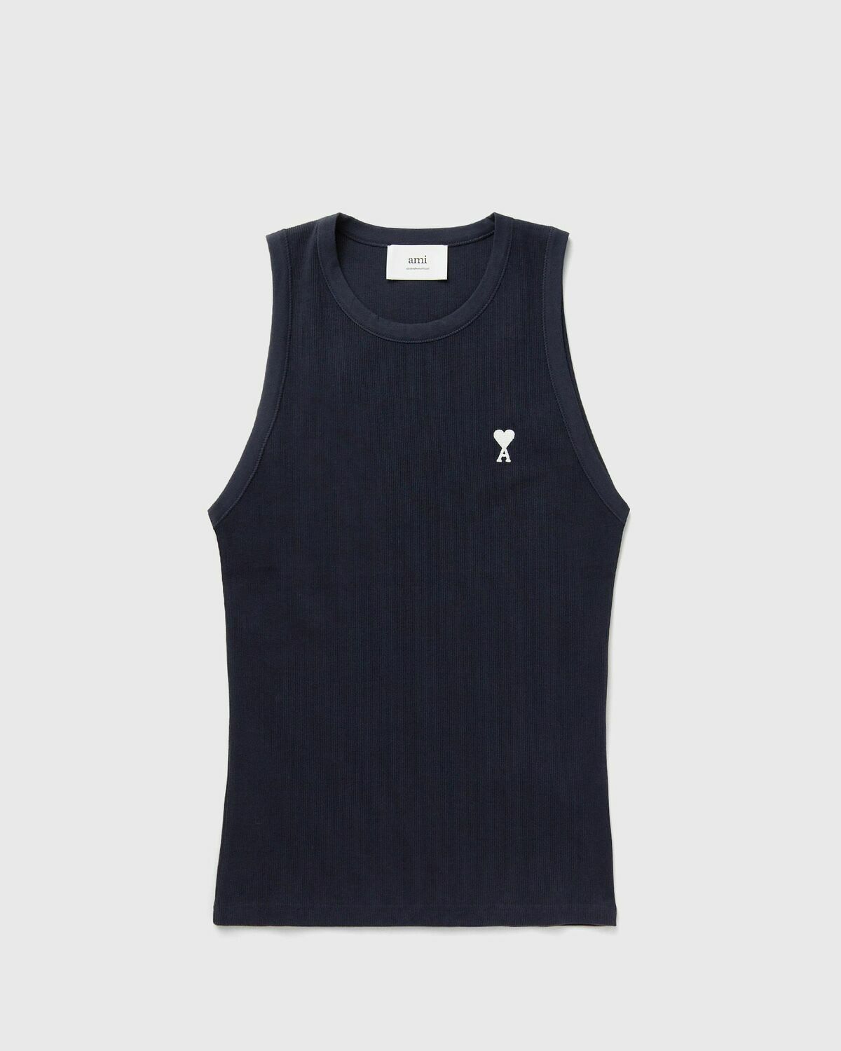 AMI Paris CLASSIC ADC TANKTOP Blue Mens Tank Top