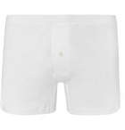 Zimmerli - Sea Island Cotton Boxer Shorts - White