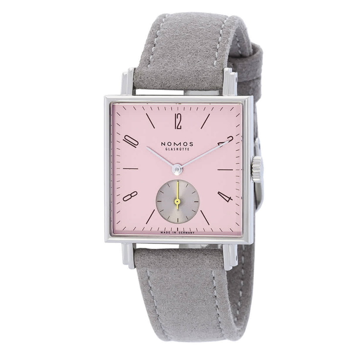 Photo: Nomos Tetra 29.5mm Automatic Pink Dial Ladies Watch 476