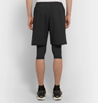 Under Armour - Launch Slim-Fit SW 2-in-1 Running Shorts - Black