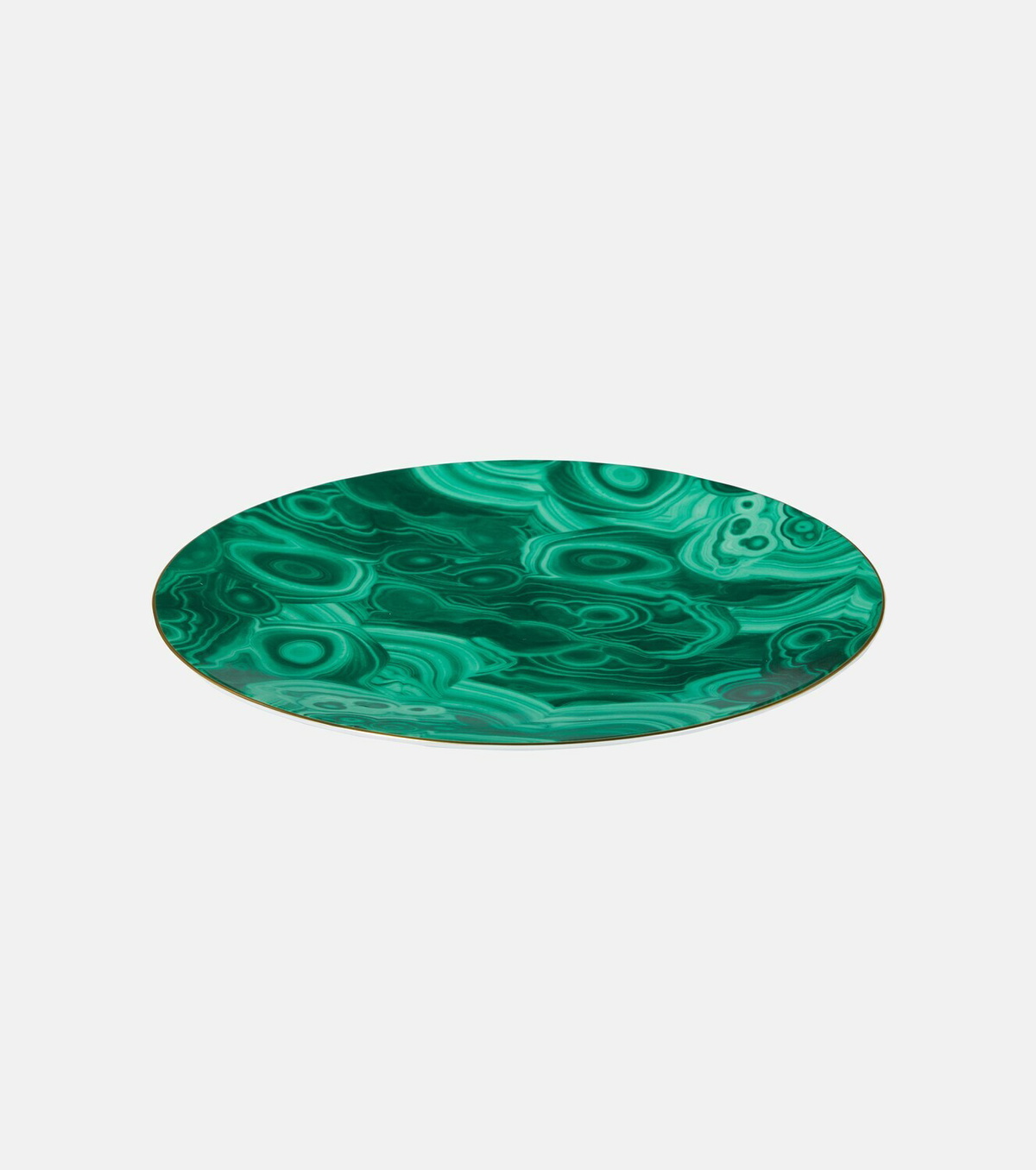 L'Objet - Malachite charger plate