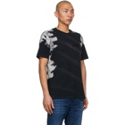 Diesel Black T-Jubind-Slits-A3 T-Shirt