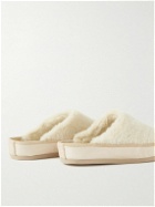 Mulo - Shearling Slippers - Neutrals