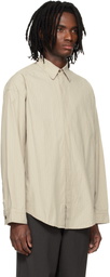 AGOLDE Beige Roy Shirt