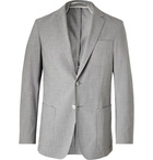 Hugo Boss - Nolvay Slim-Fit Melangé Woven Suit Jacket - Gray