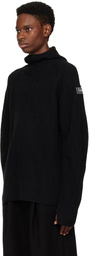 ADER error Black Clava Hoodie