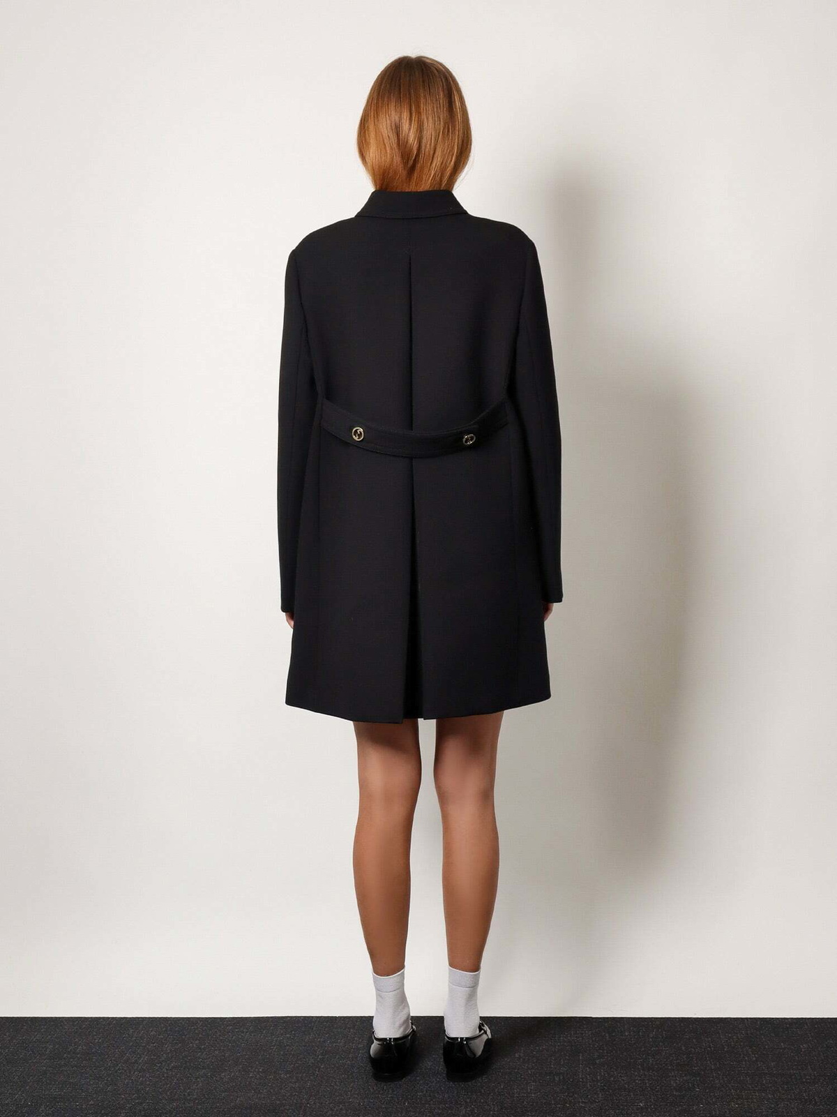 Gucci Coat Black Womens Gucci