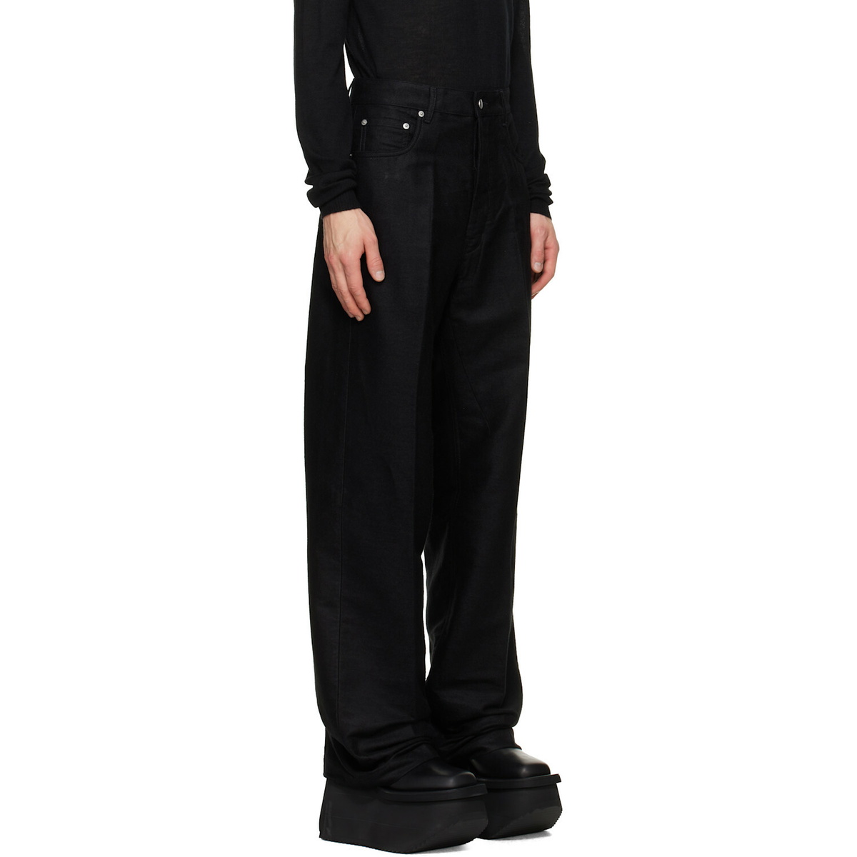 Rick Owens Black Tower Geth Jeans