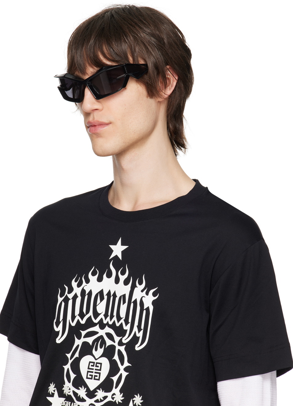 VIP【関税送料無料】希少 Givenchy Eyewear Giv Cut Sunglasses Giv Cut sunglasses in black - Givenchy | Mytheresa