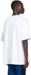 Versace Jeans Couture White Logo T-Shirt