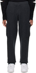 Helmut Lang Gray Doubled Lounge Pants