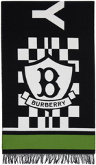 Burberry Multicolor Football Scarf