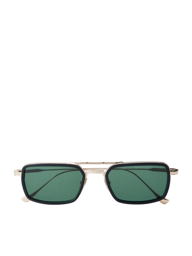 Photo: DITA - Flight.006 Aviator-Style Gold-Tone and Acetate Sunglasses