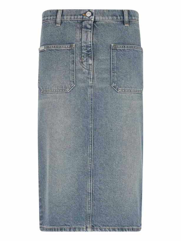 Photo: Courrèges Denim Midi Skirt