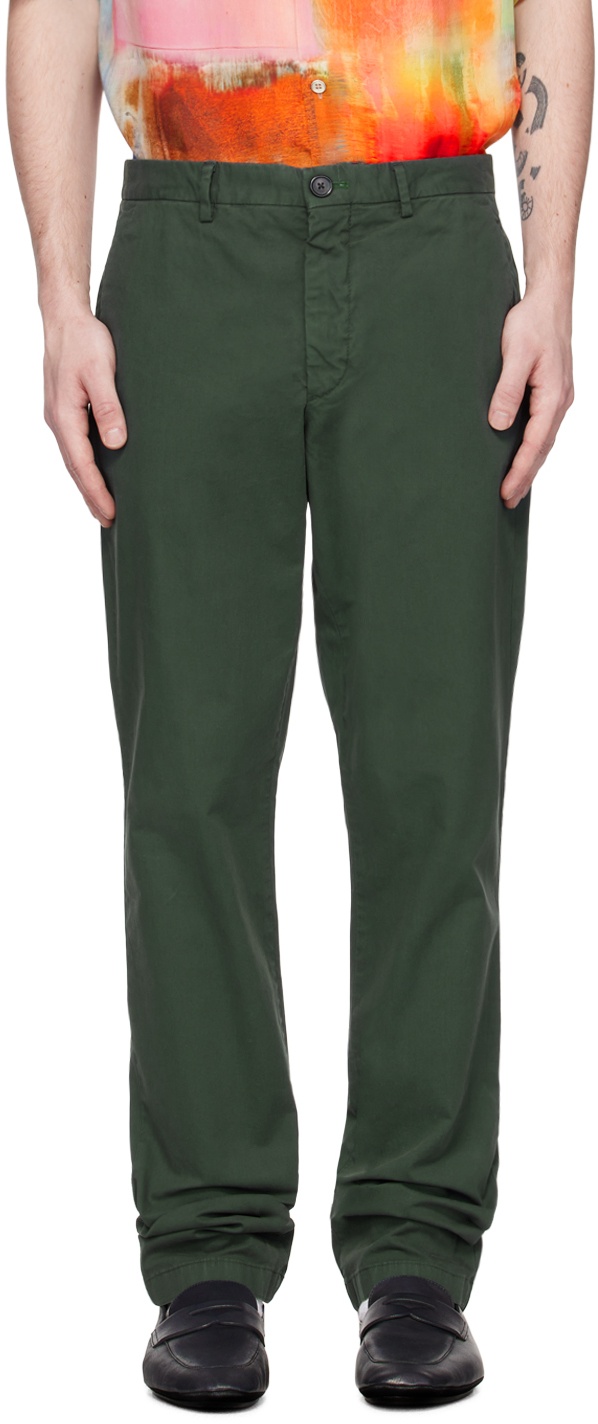 Photo: PS by Paul Smith Green Zebra Trousers